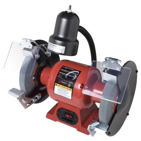 Sunex 8" Bench Grinder with Light 5002A